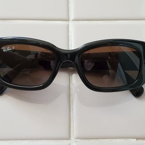 Black Ray Bans Polarized RB4122